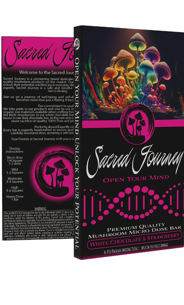 Sacred Journey: Mushroom Chocolate Bar