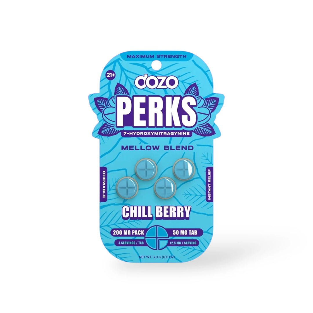 Dozo Perks: 200mg 4ct 7OH